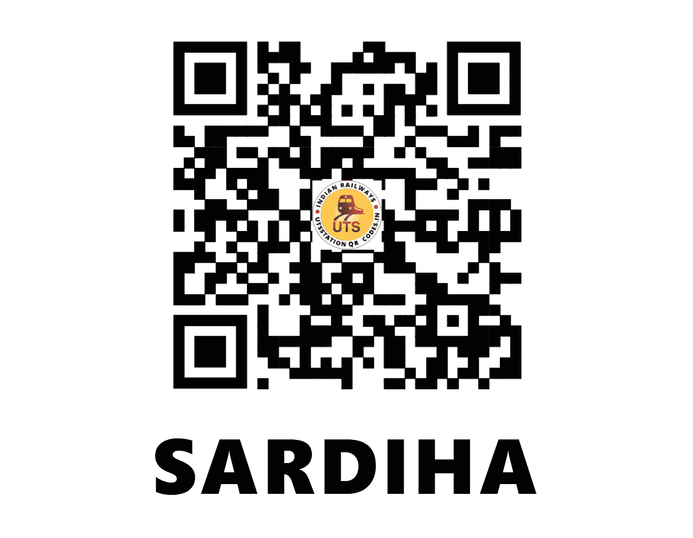 UTS QR Code for SARDIHA - SUA - SE (WEST BENGAL)